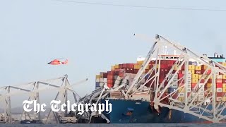 video: Dali container ship that brought down Baltimore bridge involved in previous crash