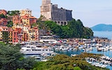Lerici, Italy, harbour with boats